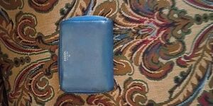 Fossil Men's Leather Wallet in Blue